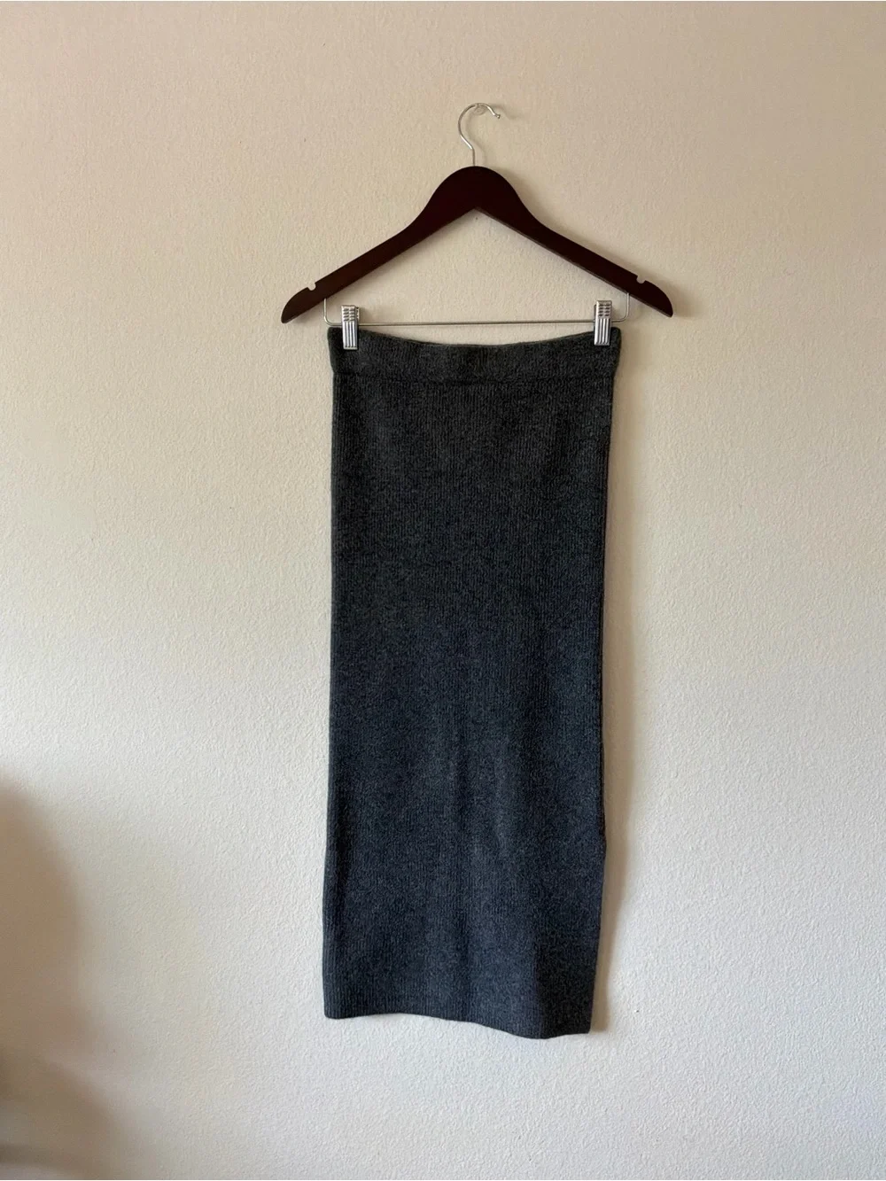 Ripe knit skirt
